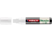 Marqueur edding 55 ecoline peinture base eau pointe      biseautee 4/15mm coloris      blanc