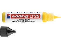 Recharge edding lt 25 encre marqueur peinture ecoline     25ml coloris jaune