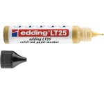 Recharge edding lt 25 encre marqueur peinture ecoline     25ml coloris or