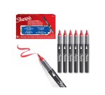 Marqueur sharpie creatif pointe pinceau trait min      1,2mm encre acrylique coloris rouge