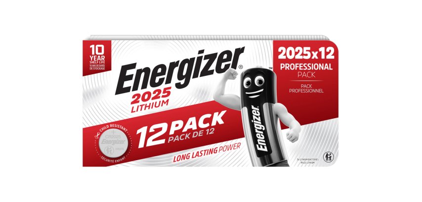 Pile energizer miniature lithium cr2025 blister 12     unites  e304263801