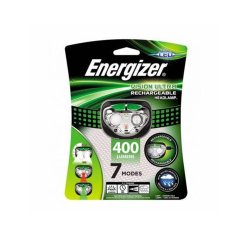 Torche frontale energizer rechargeable 400 lumens 60m   4h