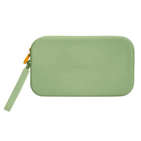 Fourre-tout antartik plat en silicone modele tropical dive 190x120x25mm coloris vert     amande