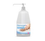Gel hydroalcoolique skinogel+ flacon pompe 1l