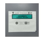 Pochette adhesive paper list porte-documents cristal c6    162x120mm boite 1000 unites