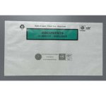 Pochette adhesive paper list porte-documents cristal dl    228x120mm boite 1000 unites