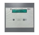 Pochette adhesive paper list porte-documents cristal c5    228x165mm boite 1000 unites