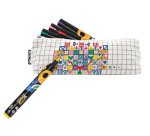 Marqueur peinture bic intensity pointe ogive        moyenne coloris assortis      trousse 10 unites
