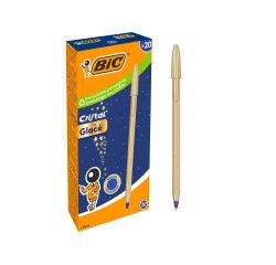BIC Stylo à bille Cristal Glacé, or