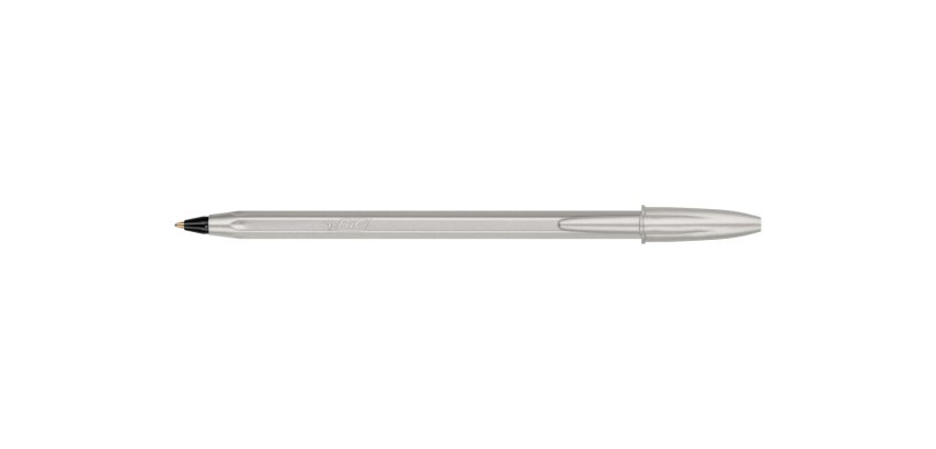 BIC Stylo à bille Cristal Glacé, argent