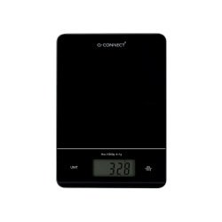 Balance precision q-connect numerique ecran lcd 58x26mm   coloris noir