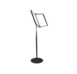 Systeme presentation tarifold pro sur pied a4 pp 10 poches  coloris noir