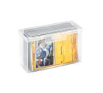 Boite viquel pour carte a collectionner pp capacite 110 cartes incolore