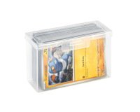 Boite viquel pour carte a collectionner pp capacite 110 cartes incolore