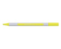 Surligneur schneider shine-up pointe biseautee trait 1/4mm  corps triangulaire coloris    jaune