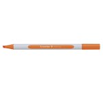Surligneur schneider shine-up pointe biseautee trait 1/4mm  corps triangulaire coloris    orange
