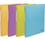 Classeur 4 anneaux 15mm polypropylène recyclé Pop'N Co - Couleurs assorties