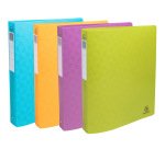 Classeur 2anneaux 30mm polypropylène recyclé Pop'N Co - Couleurs assorties