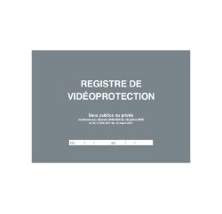 Registre videoprotection elve a4 couverture rigide 104      pages