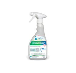 Vinaigre de nettoyage hygiene & nature surpuissant citron   ecocert flacon 750ml