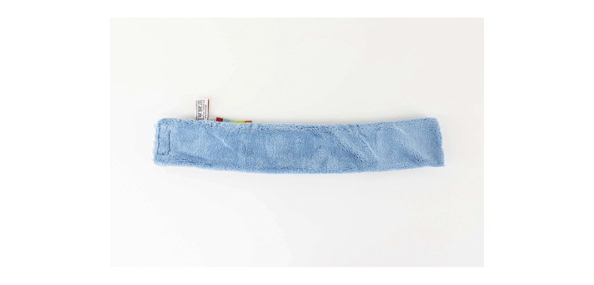 Housse micro-flex concept microfibre evolution 8,5x54cm coloris bleu lot 2 unites