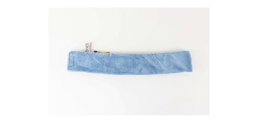 Housse micro-flex concept microfibre evolution 8,5x54cm coloris bleu lot 2 unites