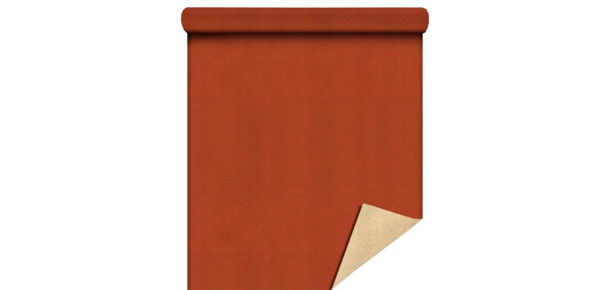 Papier cadeau kraft 70gr rouleau 0,70x50m coloris      terracota