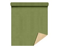 Papier cadeau kraft 70gr rouleau 0,70x50m coloris vert amande
