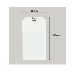 Etiquette avery americaine papier recycle rigide         100x55mm sans fils coloris    blanc 1000 unites