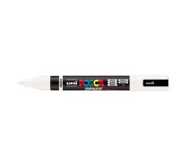 Marqueur à pigment PC-5BR BRUSH, blanc