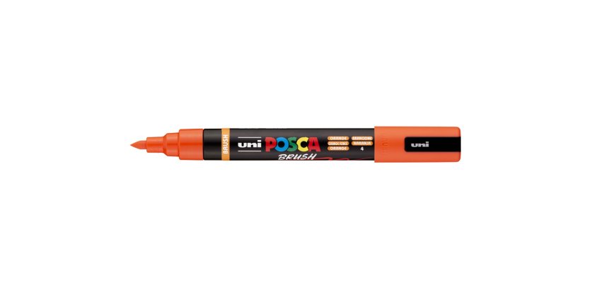 Marqueur à pigment PC-5BR BRUSH, orange foncé