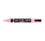 Marqueur posca pc5br peinture base eau inodore tout support pointe moyenne brush coloris  rose clair