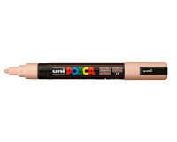 Marqueur posca pc5m peinture base eau inodore tout support pointe moyenne trait          1,8-2,5mm coloris rose poudre