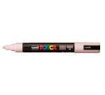 Marqueur posca pc5m peinture base eau inodore tout support pointe moyenne trait          1,8-2,5mm coloris rose satin