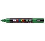 Marqueur posca pc5m peinture base eau inodore tout support pointe moyenne trait          1,8-2,5mm coloris vert sapin