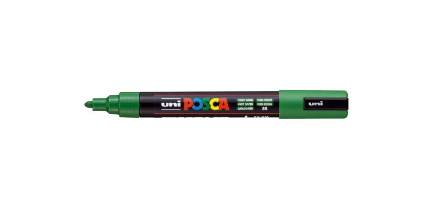 Marqueur à pigment PC-5M, vert sapin