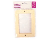 Cadre graine creative bois magnet ondules 170x120mm lot  3 unites