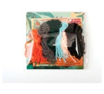 Carte a broder graine creative modele jungle        170x170mm lot 6 unites