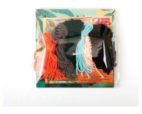 Carte a broder graine creative modele jungle        170x170mm lot 6 unites