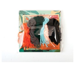 Carte a broder graine creative modele jungle        170x170mm lot 6 unites
