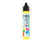 Crayon pour bougie graine creative 30ml coloris jaune   fluo