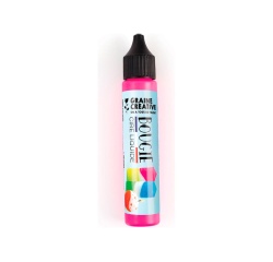 Crayon pour bougie graine creative 30ml coloris rose    fluo