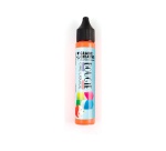 Crayon pour bougie graine creative 30ml coloris orange  fluo