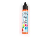 Crayon pour bougie graine creative 30ml coloris orange  fluo