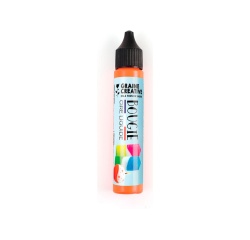 Crayon pour bougie graine creative 30ml coloris orange  fluo