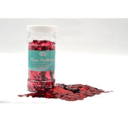 Paillettes oz international nid d'abeille pot 100g        coloris rouge