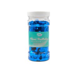 Paillettes oz international nid d'abeille pot 100g        coloris bleu