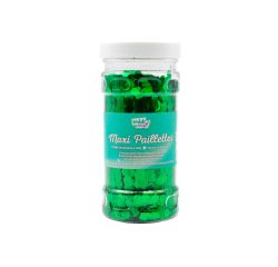 Paillettes oz international nid d'abeille pot 100g        coloris vert