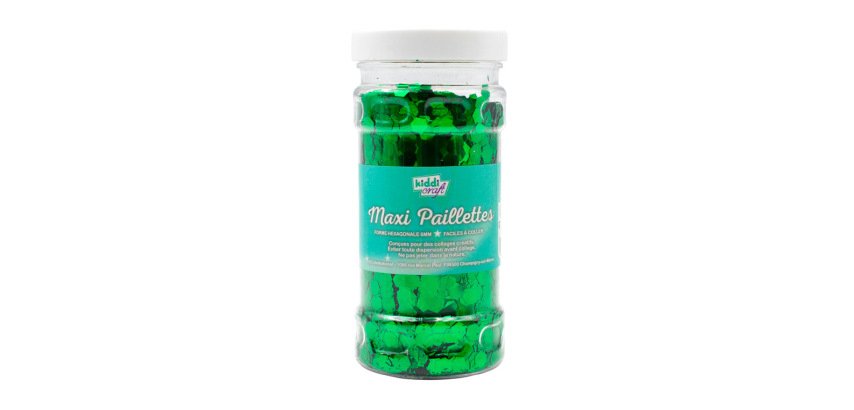Paillettes oz international nid d'abeille pot 100g        coloris vert