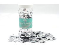 Paillettes oz international nid d'abeille pot 100g        coloris argent